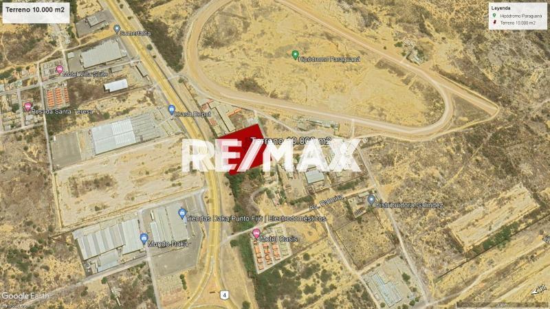 Terreno en Venta, Vía Coro - Punto Fijo.