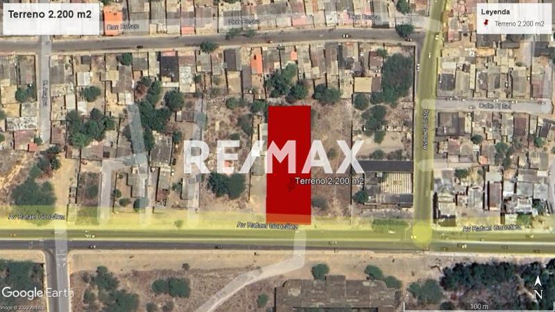 Terreno en Venta, Avenida Rafael Gonzalez.