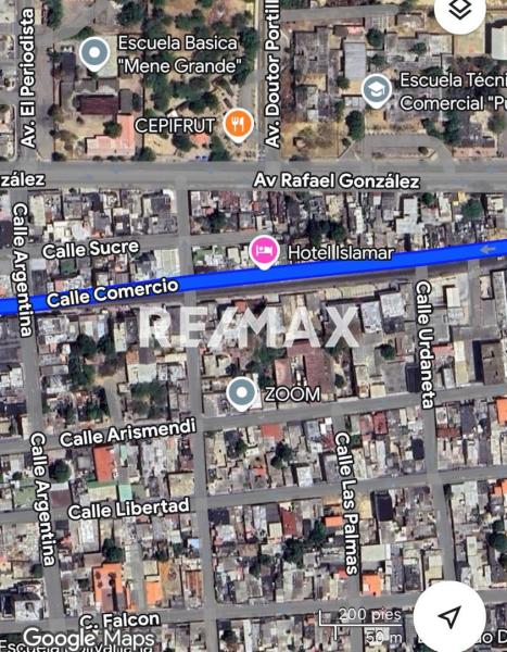 Terreno en Venta Calle comercio de Punto Fijo