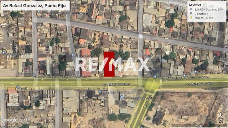 En Venta Terreno y Parcela Av Rafael Gonzalez, Punto Fijo, Falcón, VEN.