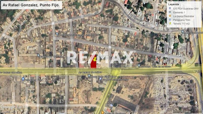 En Venta Terreno y Parcela Av Rafael Gonzalez, Punto Fijo, Falcón, VEN.