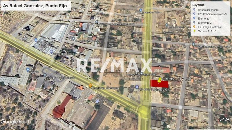 En Venta Terreno y Parcela Av Rafael Gonzalez, Punto Fijo, Falcón, VEN.