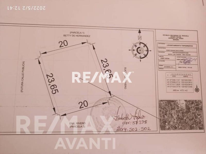 En Venta Terreno y Parcela Guanadito, Falcón, 4148, VEN